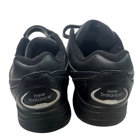 New Balance 577 Size 8.5 Women Black Leather Work Walking Travel Shoes WW577VK - Picture 9 of 11